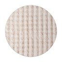 Covor bej lavabil rotund ø 120 cm Bubbly – Oyo Concept