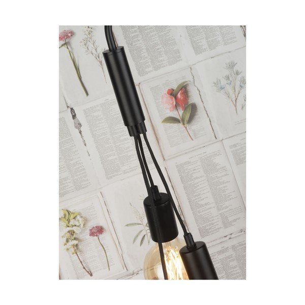 Lampadar negru/gri cu abajur din metal (înălțime 190 cm) Oslo – it's about RoMi-image-3