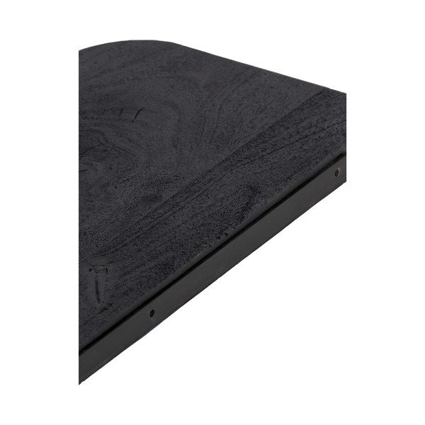 Raft negru din lemn de mango 50 cm Tarontu – Light & Living-image-3