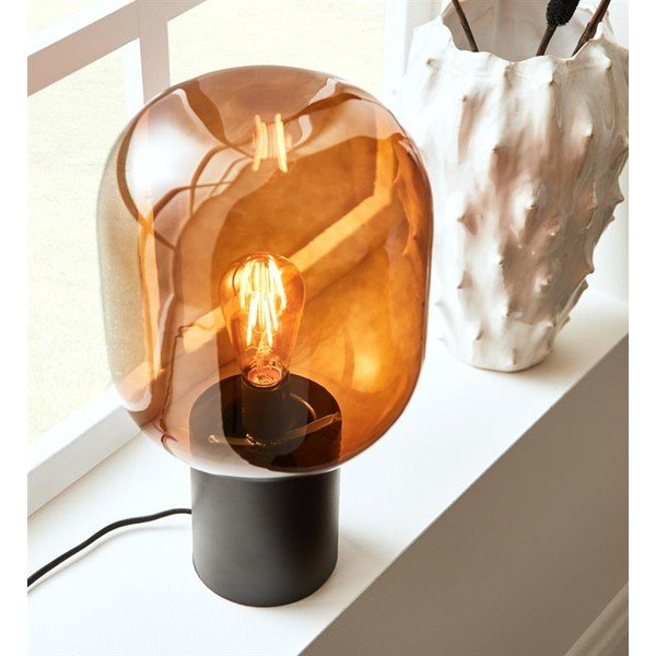 Veioză din sticlă Markslöjd Brooklyn, înălțime 43,5 cm-image-2