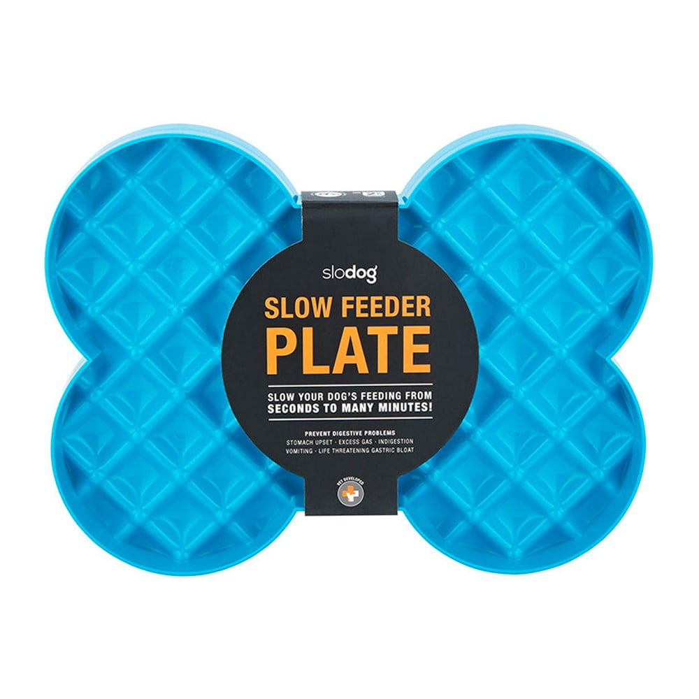 Bol pentru hrănire lentă SloDog Turquoise – LickiMat