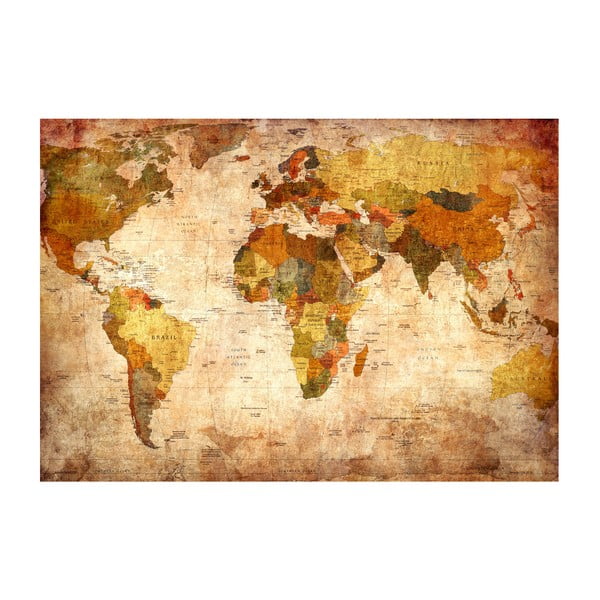 Tapet în format mare Artgeist Old World Map, 200 x 140 cm