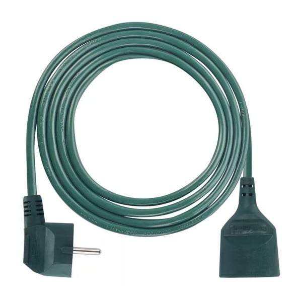 Cablu prelungitor verde 200 cm - EMOS