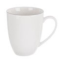 Cană albă din porțelan 390 ml Decora – Orion