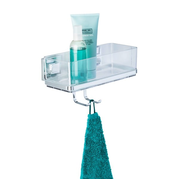 Suport cu 2 cârlige Wenko cu sistem de prindere Vacuum-Loc, până la 33 kg-image-2