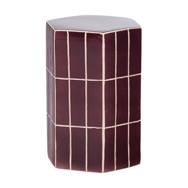 Măsuță auxiliară din ceramică 26x30 cm Plu – WOOOD-image-2