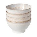 Boluri albe 4 buc. din gresie ø 15 cm Latte – Costa Nova