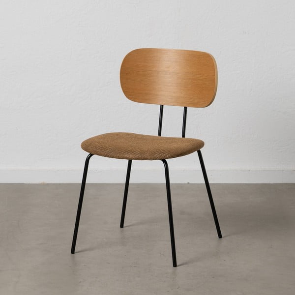 Scaune de dining maro/în culoare naturală 4 buc. Cleo – Ixia-image-1