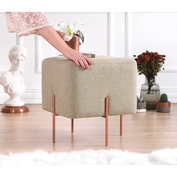 Taburet bej Copper – Artie-image-3