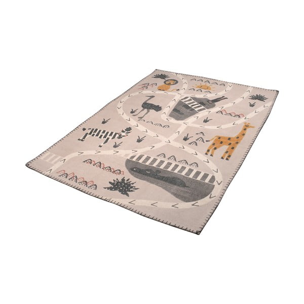 Covor pentru copii Nattiot Little Savannah, 100 x 140 cm-image-2