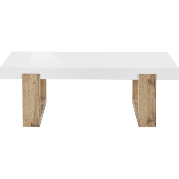 Măsuță de cafea albă 60x120 cm Solid – Støraa