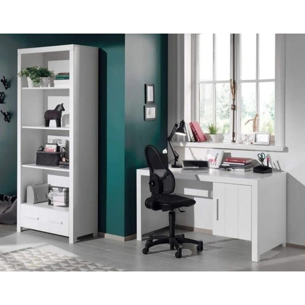 Birou pentru copii Vipack Erik, alb-image-1