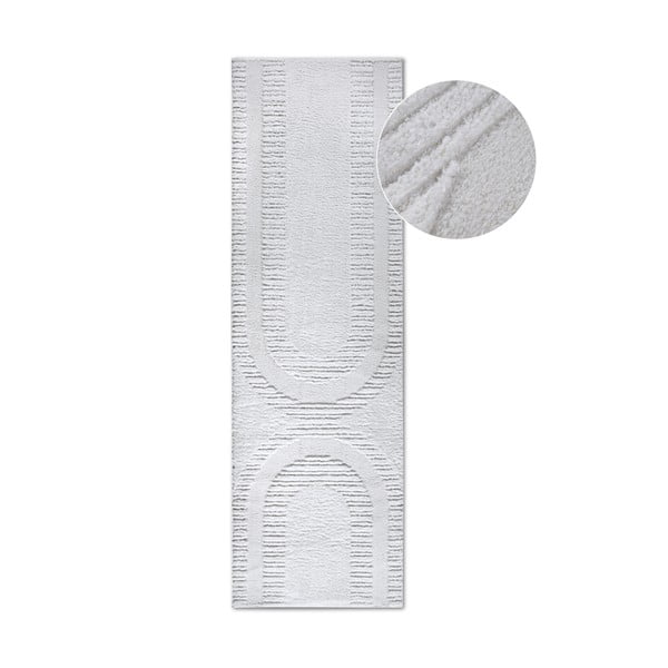 Covor tip traversă crem 80x240 cm Bartoux Cream White – Elle Decoration