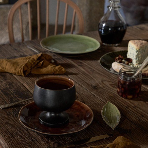 Platou mic din gresie ceramică Costa Nova Riviera, lungime 18 cm, verde-image-4