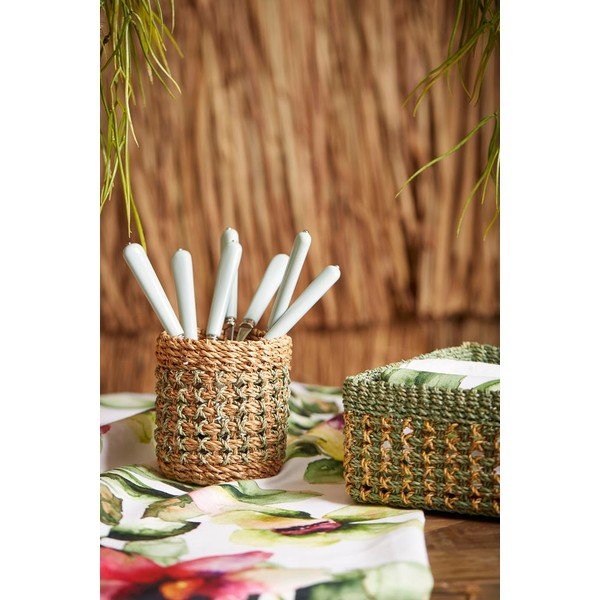 Coșuri de depozitare 2 buc. din material textil Abaka – Côté Table-image-1