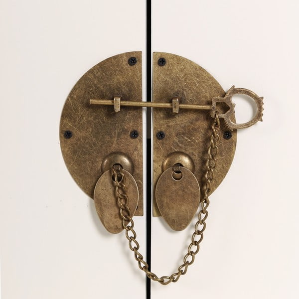 Comodă albă joasă 130x50,5 cm Oriente – Ixia-image-1