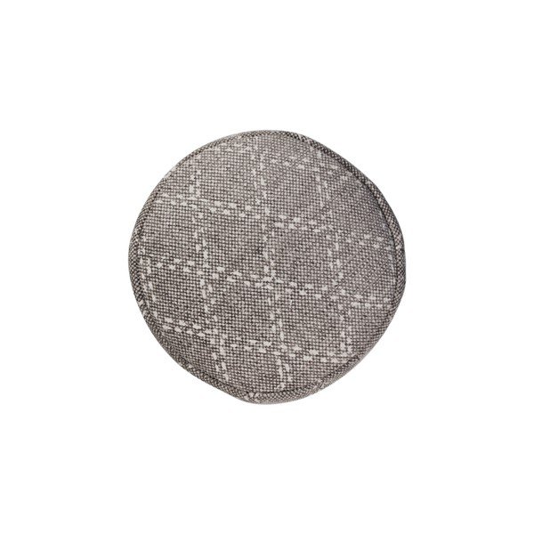 Puf din bumbac HSM collection Carro, 35 x 42 cm, gri-image-1