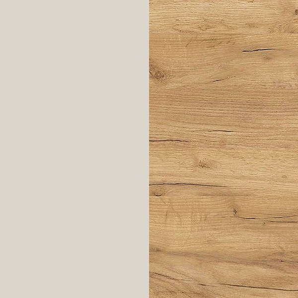 Dulap crem cu aspect de lemn de stejar suspendat 93x52x29 cm Libbiano – Germania-image-3
