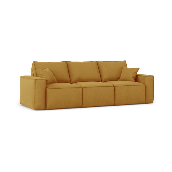 Canapea Cosmopolitan Design Miami, galben muștar, 245 cm-image-2