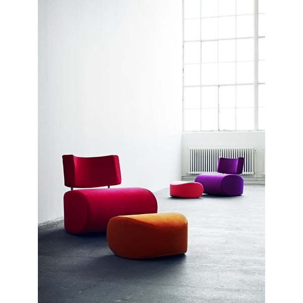 Fotoliu cu suport pentru picioare Softline Apollo, turcoaz-image-2