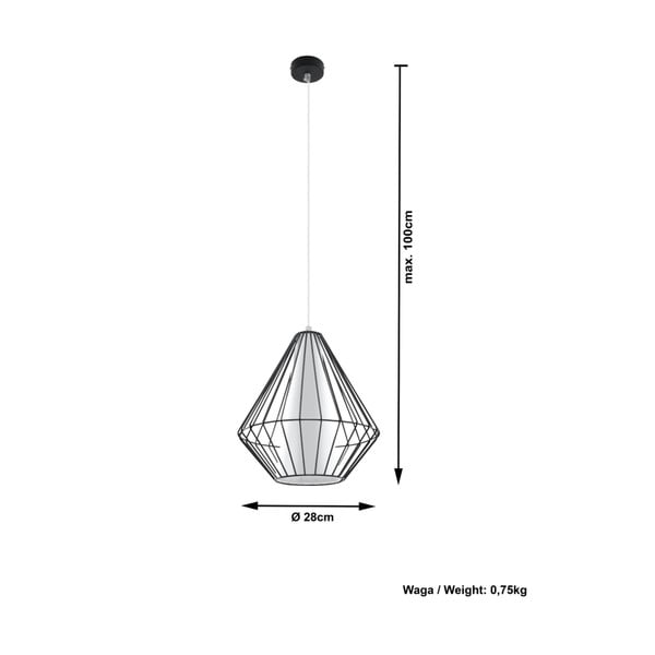 Lustră Sollux Alfredo, negru-image-4