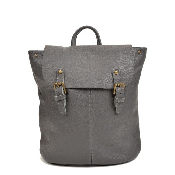 Rucsac din piele Roberta M Misco, gri