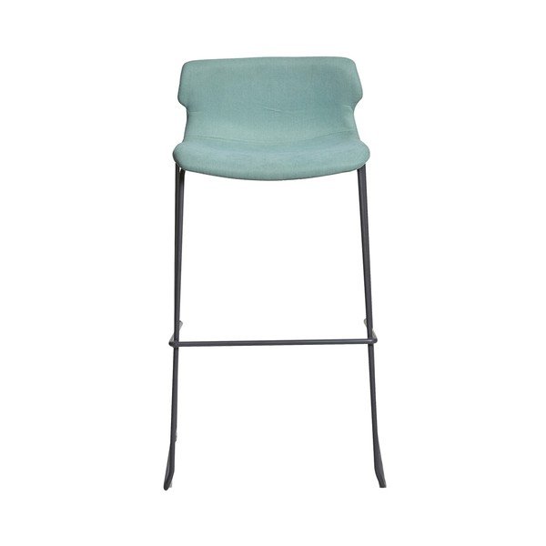 Set 4 scaune bar Marckeric Cala, verde deschis-image-1