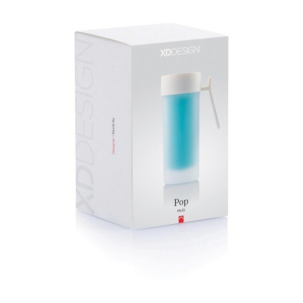 Cană termos XD Design Pop, albastru, 275 ml-image-4