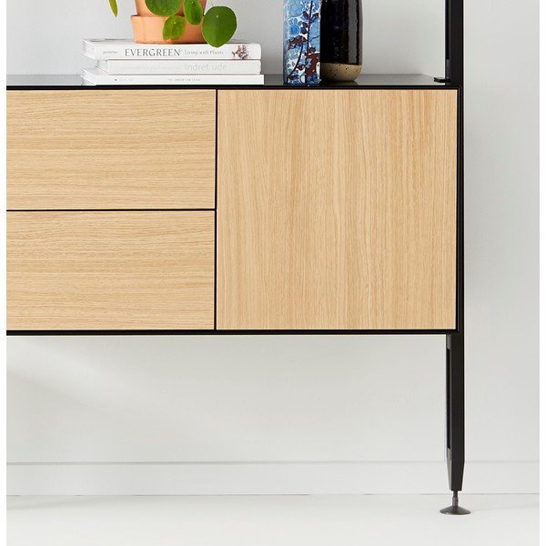 Sistem de rafturi cu aspect de lemn Edge by Hammel-image-1