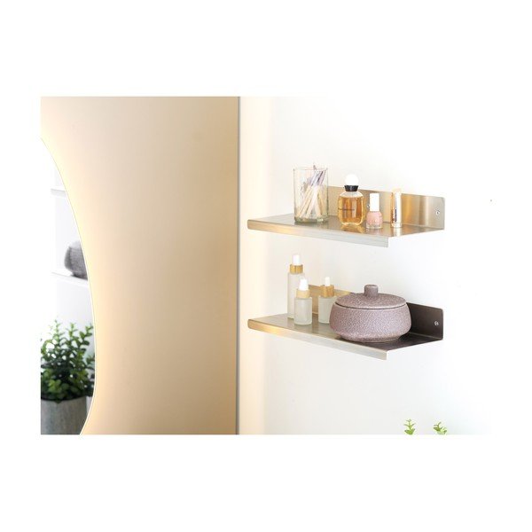 Raft argintiu din oțel 40 cm Nagoya – House Nordic-image-2