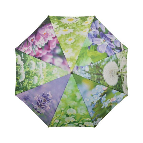 Umbrelă Esschert Design Garden, ⌀ 120 cm, model floral-image-1