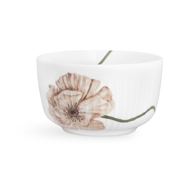 Bol din porțelan Kähler Design Hammershøi Poppy, ø 12 cm, alb