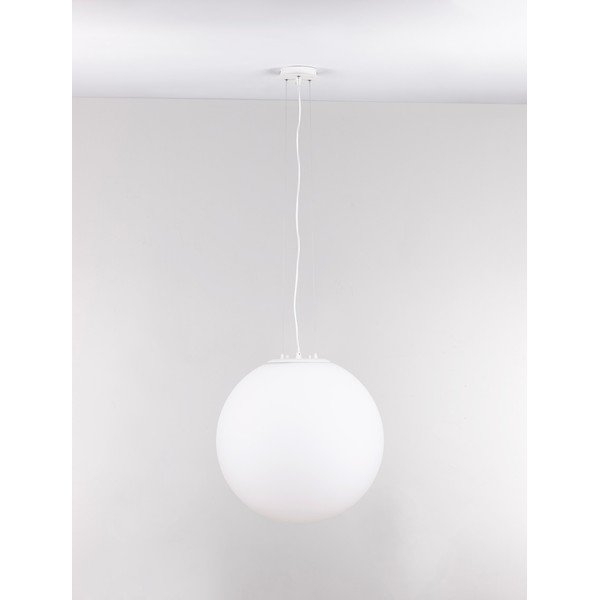 Lustră albă din sticlă ø 50 cm Nevoso – Nova Luce-image-3