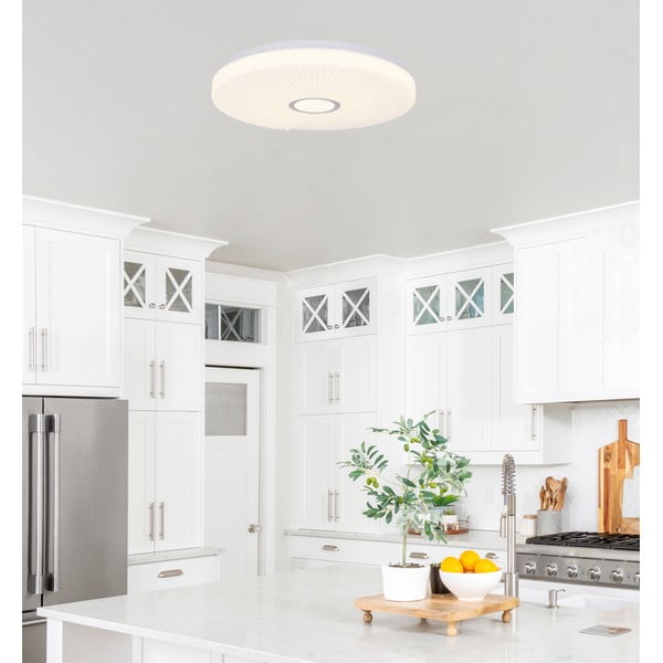 Plafonieră albă LED 38x38 cm Sunny – Candellux Lighting-image-1