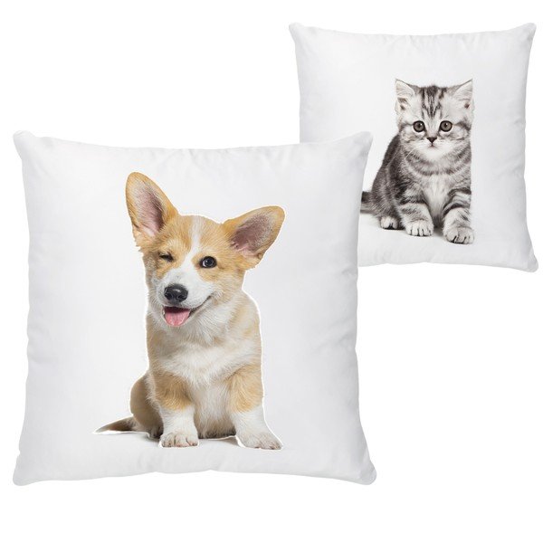 Pernă pentru copii din bumbac satinat 45x45 cm The Cutest Ones – Butter Kings