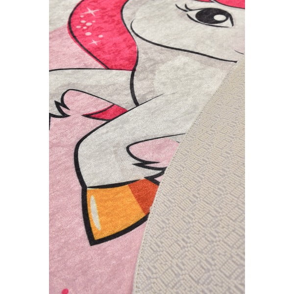 Covor antiderapant pentru copii Conceptum Hypnose Poni, ø 140 cm-image-2