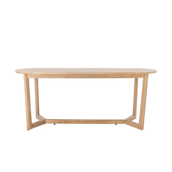 Masă de dining din lemn de arbore de cauciuc 100x200 cm Serrone – Bloomingville