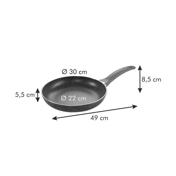 Tigaie ø 30 cm Manico Rosso – Tescoma-image-3