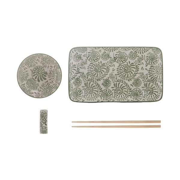 Set pentru sushi 4 buc. din gresie Nara – Ladelle