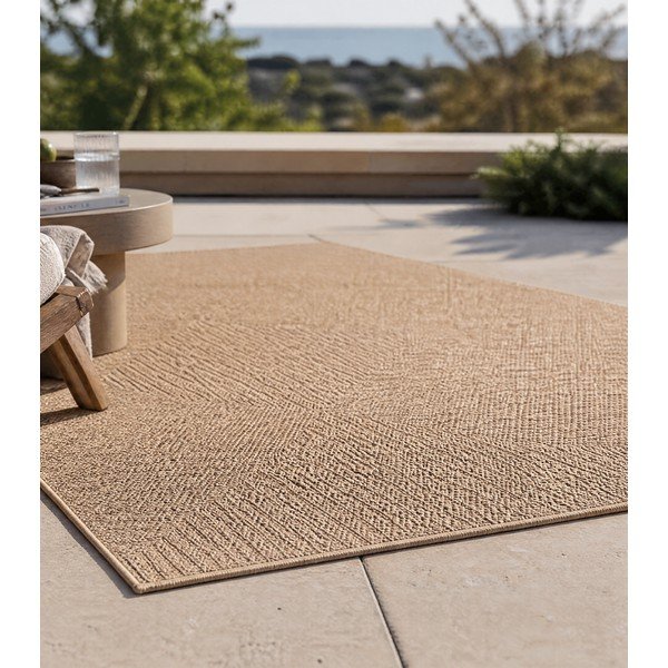 Covor pentru exterior și interior maro 80x150 cm Timber 1404 – Ayyildiz Carpets-image-1