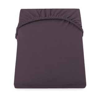 Cearșaf de pat DecoKing Amber Collection, 200-220 x 200 cm, maro