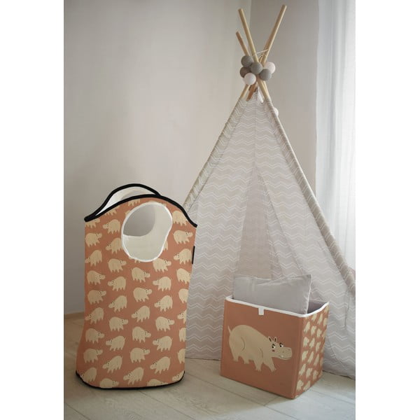 Cutie de depozitare pentru copii din țesătură In Africa - Butter Kings-image-1