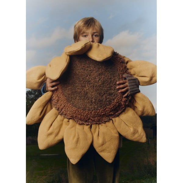 Pernă pentru copii din bumbac 90x90 cm Sunflower – Lorena Canals-image-4