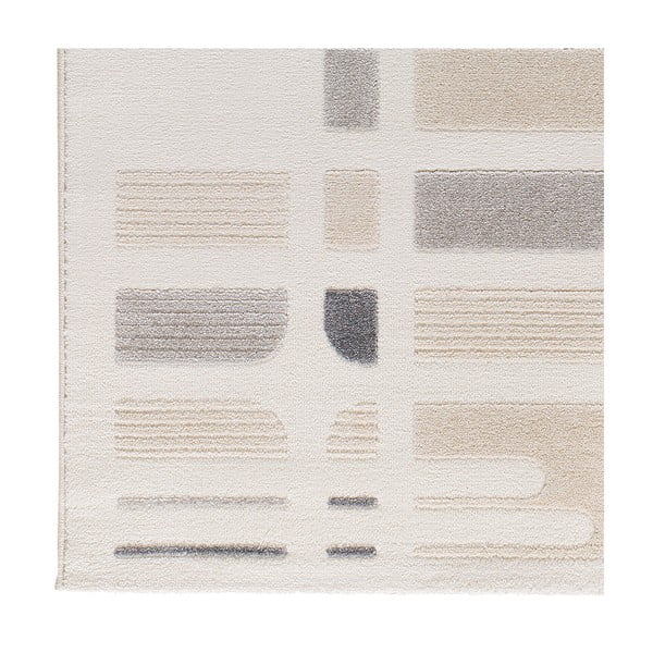 Covor gri deschis-fildeș 160x230 cm Flora – Universal-image-3