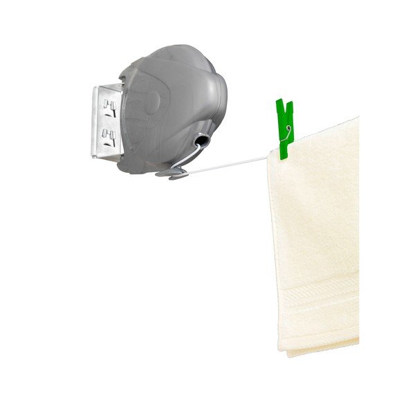 Sârmă de rufe extensibilă, Wenko Jumbo, 15 m lungime-image-3