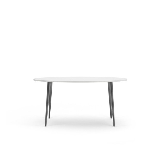 Masă de dining cu blat alb 160x80 cm Oslo - Tvilum-image-4