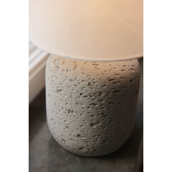 Veioză gri cu abajur textil (înălțime 33 cm) Montagna – Markslöjd-image-3