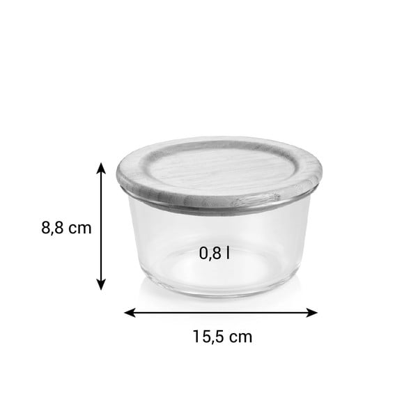 Recipient din sticlă pentru alimente Online – Tescoma-image-1
