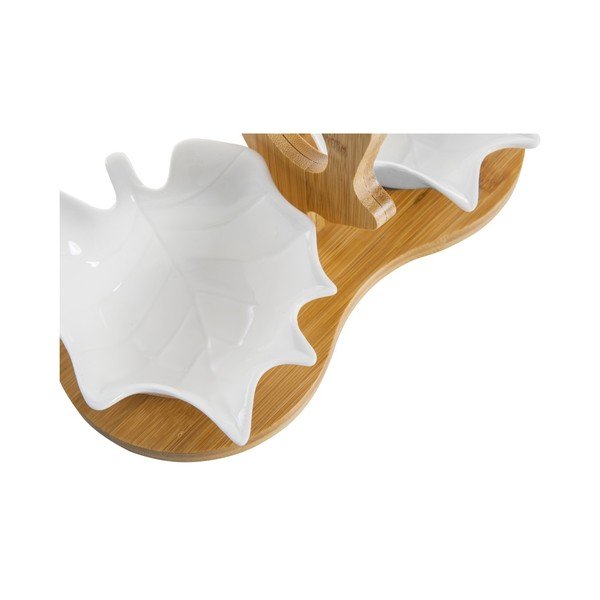 Set 2 boluri cu tăviță Bambum Shell-image-1