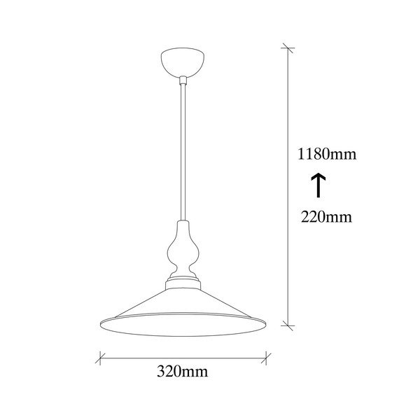 Lustră metalică Opviq lights Kiriakos, negru-image-3